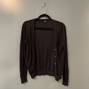 Uniqlo Black Cardigan